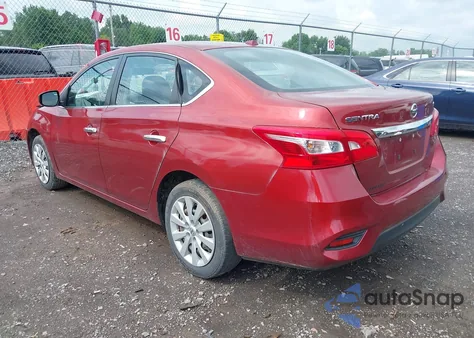 2017 Nissan Sentra Sv from USA, damaged, VIN 3N1AB7AP9HY231549